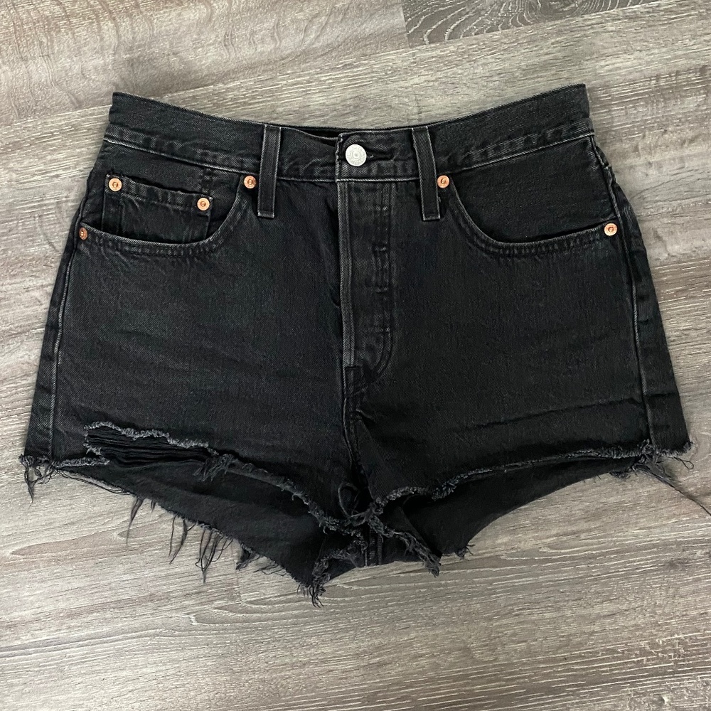 Levi’s 501 Mid Rise Jean Shorts
